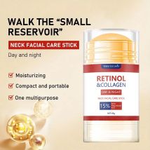 Retinol Firming Cream Stick Collagen Smoothing Wrinkle Cream Feuchtigkeitsspendende, aufhellende und aufhellende Hautprodukte