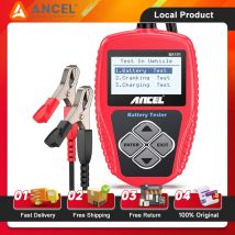 ANCEL BA101 Tester batteria per auto 12V Strumento diagnostico automobilistico digitale Capacità di carico 100-2000 CCA Analisi di ricarica e avviamento