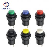Interruttori a pulsante autobloccanti/momentanei DS228 DS428 Interruttore a pulsante OFF-ON da 12 mm 3A /125VAC 1.5A/250VAC DS-228 DS-428