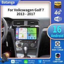 Android 16 Wireless Carplay Auto For Volkswagen VW Golf 7 MK7 GTI 2011 - 2021 Car Radio Multimedia GPS Stereo Video Player WIFI