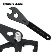 RIDERACE klucz do pedałów rowerowych 15mm trwały do piast MTB do rowerów górskich zainstaluj narzędzie do demontażu klucz narzędzia do naprawy rowerów szosowych