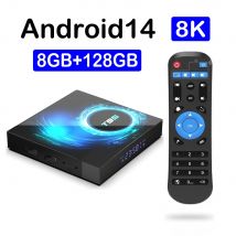 Smart TV Box T95 8GB 128GB Streaming Media Player Android 14 TV Box Allwinner H313 Wifi 5G Bluetooth 5,4 Google Voice Set Top Box