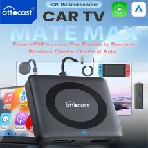 OTTOCAST Auto TV Mate verkabelt auf kabellosen CarPlay-Adapter Android Auto HDMI Multimedia Video Konverter für TV Sticks Game Box Telefon