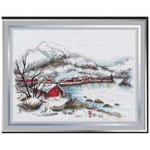 10537 Kreuzstich-Sets für Stickereien, Kreuzstich, Kreuzstich, komplettes Kit, Stich-Kreuzstich-Set, Nadel, Kunst und Handwerk