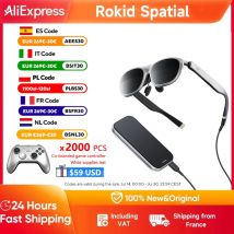 Rokid Max 2 Espacial AR Lite 300" Espacial Multi Pantalla 1920X1200 50 ° Visualización del juego FoV Home Trans en tiempo real