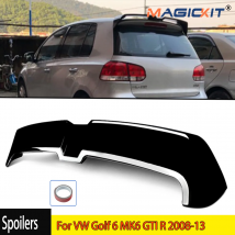 Spoiler posteriore del portellone del tetto del bagagliaio posteriore per VW Golf 6 MK6 GTI R