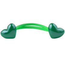 2pcs/lot Children Cartoon Colorful Heart Hair Rubber Bands Elastic Hair Ties For Kids Girl Pink Ball Hair Rope Princess Headwear