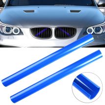 2 pezzi per BMW E60 Sport Style griglia anteriore strisce di rivestimento cornice di copertura blu