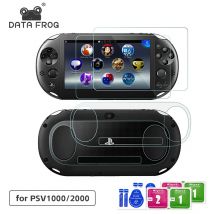 DATA FROG Proteggi schermo per Sony PSV 1000 PS Vita Vetro temperato Trasparente Full HD Cover per