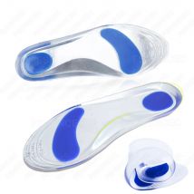 Silikon stoßdämpfende Einlegesohlen für Männer und Frauen, Fußgewölbeunterstützung, Plattfuß, orthopädische Fußpolster, Schmerzlinderung, Schuheinlagen, Gel-Einlegesohle