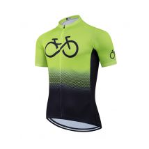 Radtrikots Herren Fahrradhemden Team Radfahren Tops Fahrrad Kurzarm Fahrradtrikots Motocross-Shirt mit Taschen