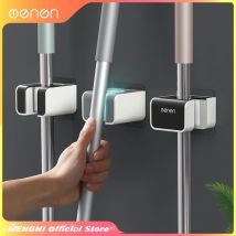 MENGNI Wand mopp besen halter selbst klebende Mehrzweck haken Besen halter Küche Bad zubehör Sets