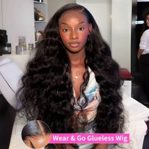Glueless Wigs Human Hair Ready To wear Pre Cut Pre Plucked 4x4 5x5 Hd Transparent Body Wave Lace Closure Wig Brazilian Wig