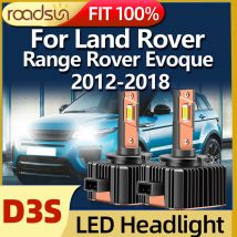 D3s led scheinwerfer xenon lichter turbo lampen csp chip für land rover range rover evoque (l538) 2012 2013 2014 2015 2015 2016 2017 2018