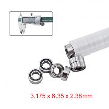 High Quality 10pc SR144 High Speed Handpiece Ceramic Bearings NSK Tosi Coxo Compatible Dental Bearings 3.175*6.35*2.381 Mm ASIN