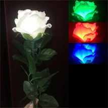 Multicolor Beleuchtung Rose (Fünf Farben) Magie Tricks Farbe Ändern Blume Magie Bühne Straße Illusion Gimmick Requisiten Komödie