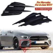 For Mercedes For A Class For W177 2018+ Front Bumper Grille Fog Light Cover Left Right 1778858400 1778858300 Car Exterior Parts