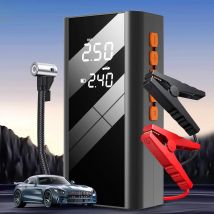 4 in 1 150PSI Compressore d'aria 1200A Jump Starter Power Bank Pompa per pneumatici Caricatore portatile Dispositivo di avviamento per auto Booster