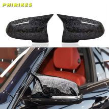 Per BMW 1 2 3 4 Serie F20 F30 F31 F32 F36 2012 - UP 320i 328i 330d 335i M3 M4 Look Sostituzione stile Copertura dello specchio in fibra di carbonio