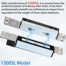 Elektronisches Scherenschloss, Zugangskontrolle, elektromagnetisches Schließsystem, Türfenster, primär in hochsicherer Haltekraft 1300 kg