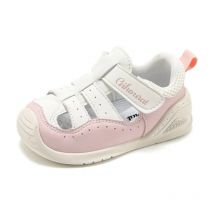 Neue Sommer Baby Schuhe Leder Ausschnitte Mädchen Sandalen Weiche Sohle Geschlossene Zehe Kleine Kinder Schuhe Mode Kleinkind Sandalen