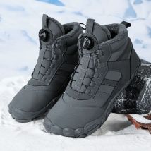 Winter Outdoor Stiefel für Männer 2024, Neue Design Anti-rutsch Verschleiß-beständig Wanderschuhe für Männer Casual Schnee Stiefel knöchel Botas Hombre