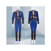 Movie Cosplay Blue Jumpsuit Unisex Christmas Cool Costume Role Play Outfit Lucy Bodysuit New Year Men Women Full Set