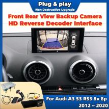 Einparkhilfe Reverse Kamera Für Audi A3 S3 RS3 8v 8p 2012-2020 Original Bildschirm Plug & spielen Nachtsicht Vorne Hinten Backup Kamera