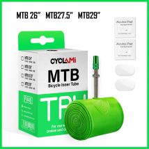 Ultralekka dętka do roweru górskiego MTB 26 27,5 29 cali rowerowa opona TPU 45mm metalowy francuski