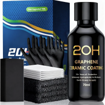Rivestimento in ceramica grafene 20H/12H con tecnologia autoguarigione e pista UV Professionisti dettagli auto 10+ anni di protezione