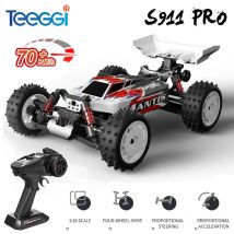 Teeggi s911 pro 1:16 rc rennwagen 4wd rc auto 70 km/h hoch geschwindigkeit offroad auto 2,4g fernbedienung spielzeug für kinder geschenke
