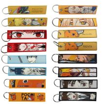 Anime haft Key Jet Tag breloczek breloki z motywem kreskówkowym uchwyt na brelok wisiorek prezent hurtownia akcesoria do breloków klucz