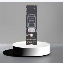 NEW PCI Express 4.0 M.2 M-Key to Oculink SFF-8612 SFF-8611 Vertical Host Adapter Riser Card Converter for NVME U.2 SSD 2280 eGPU