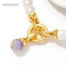 18 Karat vergoldete Messing-Perlenverschluss-Verbindungselemente, Verschlüsse für Armband, Verschlüsse für die Schmuckherstellung, DIY-Halsketten-Zubehör