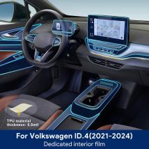 TPU Auto Innen Abdeckung Aufkleber Für VW Volkswagen ID.4 ID4 GTX CROZZ X PRO Trim Helle Reparatur Membran Schutz Film Styling