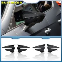 2 uds tapa de la cubierta del espejo retrovisor de la puerta lateral del coche agregar para SEAT Leon MK3 5F ST FR Cupra Ibiza Mk5 Arona KJ7 2017-2020