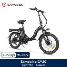 Samebike CY20 pieghevole bicicletta elettrica 20 pollici e-bike con batteria rimovibile 36V 12Ah