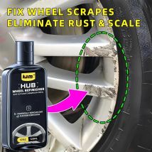 Premium Wheel Hub Repair Kit - Scratch, Rust & Fade Remover with Polishing Paste for Enhanced Car Maintenance