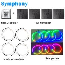 18/22 in 1 Atmosphärenlampen-Kit Teile Symphony 213 Farblautsprecher Hauptcontroller Sub-Controller Lautsprecher-Controller