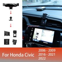 Auto Telefon Halter Mobile Halterung Ständer Für Honda Civic 2006-2022 Einstellbare GPS Spezielle Navigation Halterung Zubehör