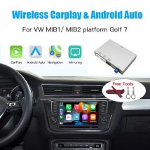 Wireless Carplay Android Auto For VW Volkswagen Golf 7 Tiguan Lamando Magotan Phideon Teramont With MIB1/MIB2 Upgrade Module