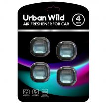 Deodorante per auto da 4 pezzi Deodorante per presa d'aria per auto, Aroma per auto Rilassante Fragranza a lunga durata Potente eliminatore di odori