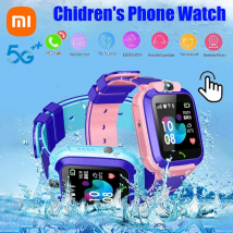 Smartwatch Xiaomi Kids 5G z funkcją SOS, lokalizacją GPS, kartą SIM, rozmowy, kamerą, wodoodporny, dla chłopców i dziewcząt, prezent dla systemów IOS i Android.