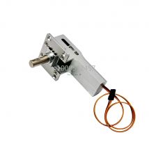 Carrello di atterraggio retrattile completamente in metallo senza servo gigante in alluminio con albero dell'asse rimovibile per modello di aereo RC