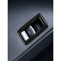 For Volkswagen Vw Touareg 2011 2012 2013 2014 2015 2016 2017 2018 Carbon Fiber Rear Trunk Switch Button Frame Cover Sticker Tri