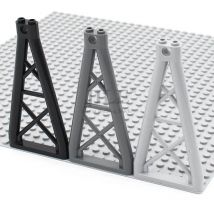 MOC Mattoni Supporto 1x6x10 Trave Triangolare FAI DA TE Blocchi di Costruzione Assemblare Particelle Compatibile con 64449 Bambini Giocattoli Architettoni