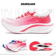 IRUNSVAN 2025  New Carbon Plate Athletic Training Sport Shoes Professional Running Shoes Men Outdoor Sneakers Unisex 24046-1