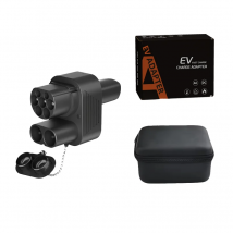 EV Charger Adapter AC 32A DC 400A CCS2 to Tesla Electric Vehicle Charging 500V-1000V DC 110V-250V AC Convertor for Model Y/S/3/X