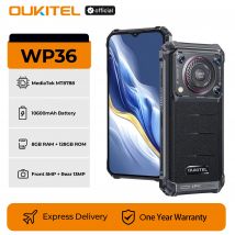 Oukitel WP36 Smartphone robusto 10600mAh 6,52" HD+ Telefono cellulare 16GB 128GB Telefono cellulare Android 13 Fotocamera da 13MP