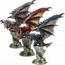 Alle Serien Monster Hunter Spiel Drachen PVC Action figur Spielzeug Japan Anime Monster Hunter Welt Drachen Figur Sammler modell